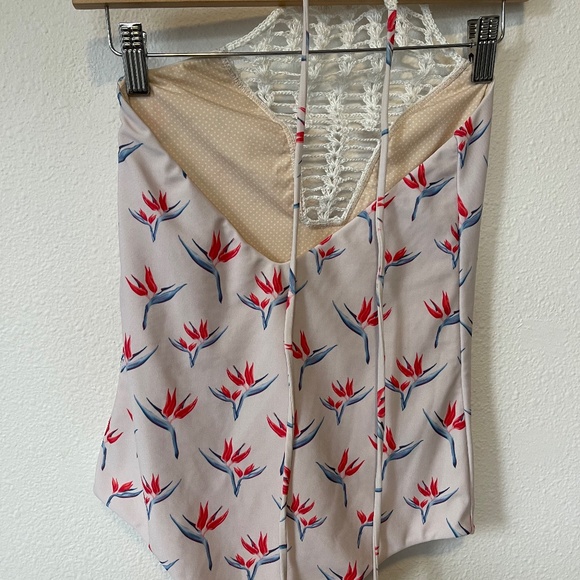 Acacia Swimsuit Full Piece Teahupo’o Bird of Paradise Print - Picture 4 of 6